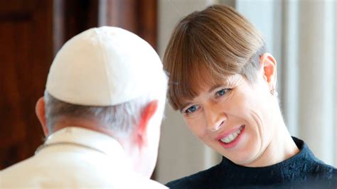 Pope receives Estonian President in Vatican - Vatican News