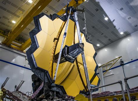 Watch as NASA's James Webb Telescope deploys its massive, honeycomb-shaped mirror