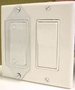 Light Switch Cover Guard Lock-Rocker Switch (Pack of 2 Clear)-Free Shipping | eBay