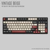 WINMIX Vintage Beige Cherry Profile Keycaps – mechkeysshop