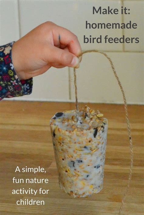 Homemade bird feeders: easy DIY + 6 simple ideas - Growing Family | Homemade bird feeders, Bird ...