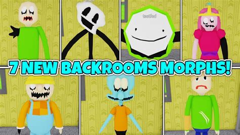 New How To Get The Slender Guy Backroom Morph Roblox Backrooms Morphs ...