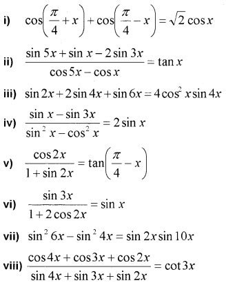 Plus One Maths Chapter Wise Questions and Answers Chapter 3 Trigonometric Functions - A Plus Topper