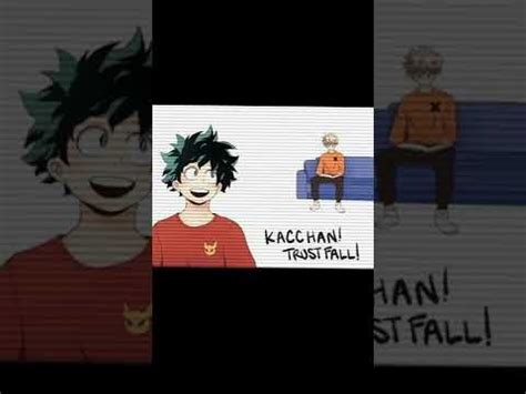 BakuDeku X Trust Fall🧡💚 #bakudeku #dekubaku - YouTube Trust Fall, Anime ...