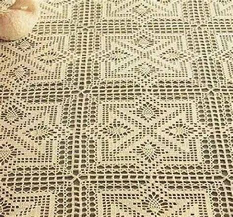 Crochet Tablecloth + Diagram | Crochet tablecloth, Crochet tablecloth pattern, Fillet crochet ...