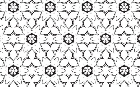 Clipart - Black And White Pattern 2