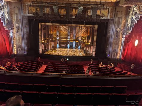 Mezzanine Center at Hollywood Pantages Theatre - RateYourSeats.com