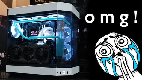 Hyte Y60 Gaming PC build with custom liquid cooling a.k.a. Fishtank or Aquarium PC - YouTube