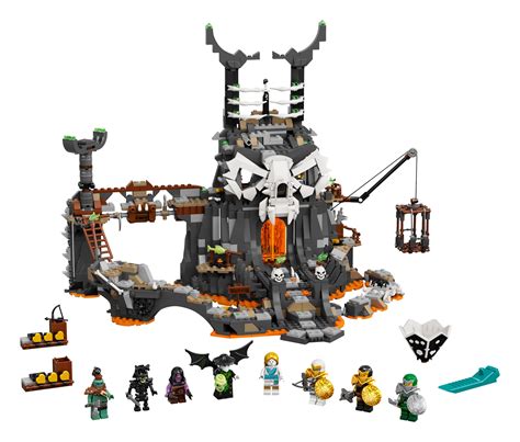 LEGO® Construction manual:Skull Sorcerer's Dungeons 71722