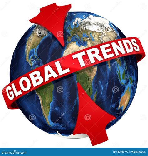 Global trends icon stock illustration. Illustration of earth - 147605777