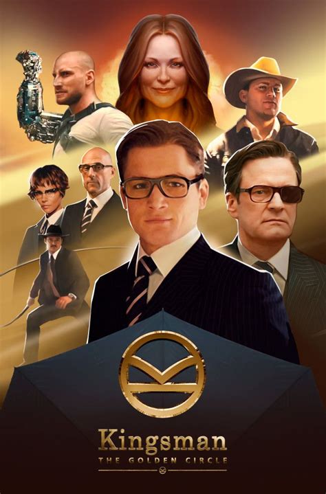 Kingsman the golden circle movie poster – Artofit