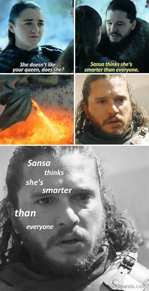 Funny-Game-Of-Thrones-Season-8-Episode-5-Memes | Game of thrones funny, Jon snow aesthetic, Jon ...