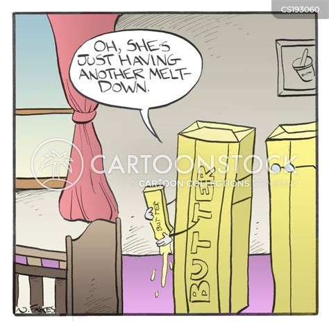 Melting Butter Cartoons and Comics - funny pictures from CartoonStock