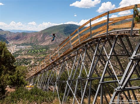 Alpine Coaster above Glenwood Springs