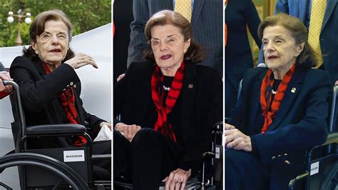 Sen. Feinstein arrives at Capitol in wheelchair in first photos following her nearly three-month ...