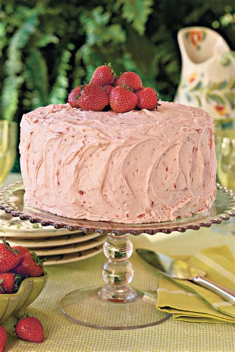 southern living strawberry cake recipe