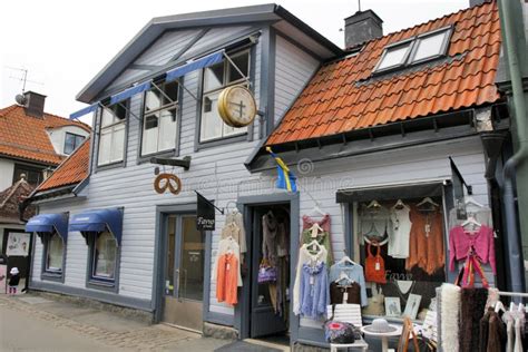 Sigtuna, Sweden - Shoping in Sigtuna Editorial Image - Image of ...