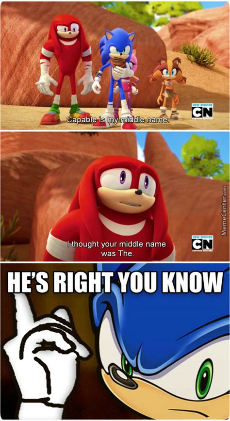 Sonic THE Hedgehog. | Sonic the Hedgehog | Know Your Meme