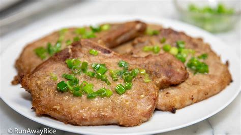 Grilled Lemongrass Pork Chops (Suon Nuong Xa) - RunAwayRice