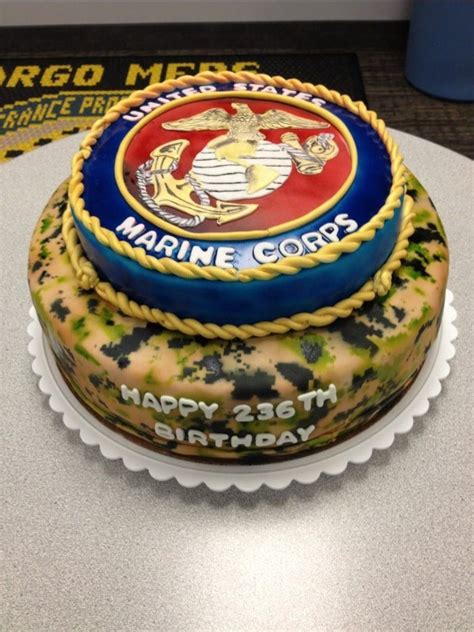 Marine Corps Birthday Cake Marine Corps Cake, Marine Corps Birthday ...