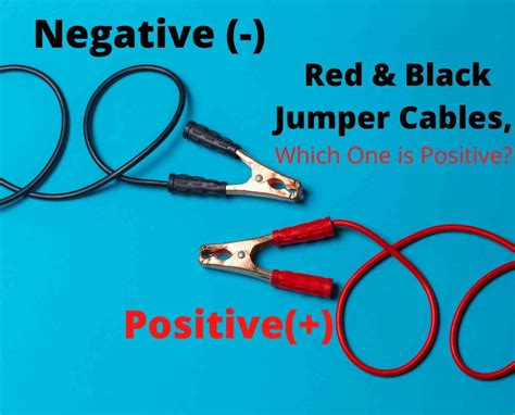 Red and Black Jumper Cables, Which One is Positive?