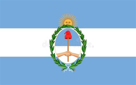 Flag of Argentina, Buenos Aires Stock Illustration - Illustration of ...