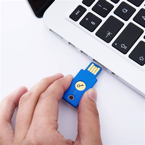 Yubico Security Key - Two Factor Authentication USB Security Key, Fits ...