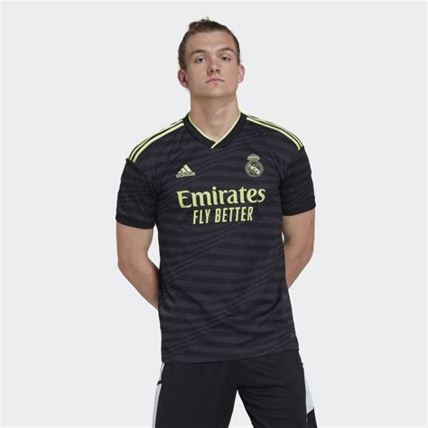 Clothing - Real Madrid 22/23 Third Jersey - Black | adidas South Africa