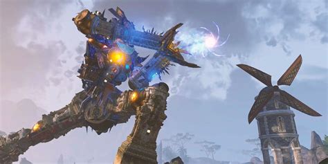 Elder Scrolls Online Player Brings Daggerfall's Giant Dwemer Mech To Life