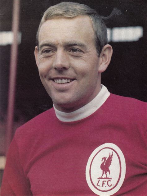 July 1966. Liverpool and Scotland centre forward Ian St John, pictured at Anfield. Liverpool ...