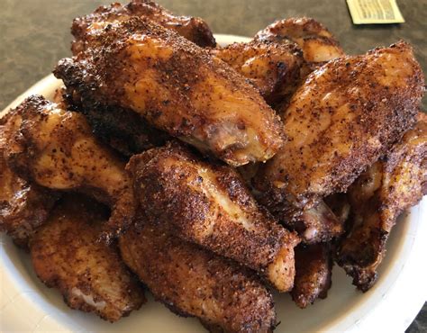 Pellet Smoked Dry Rub Chicken Wings Recipe - PelletSmoker.net | Recipe ...