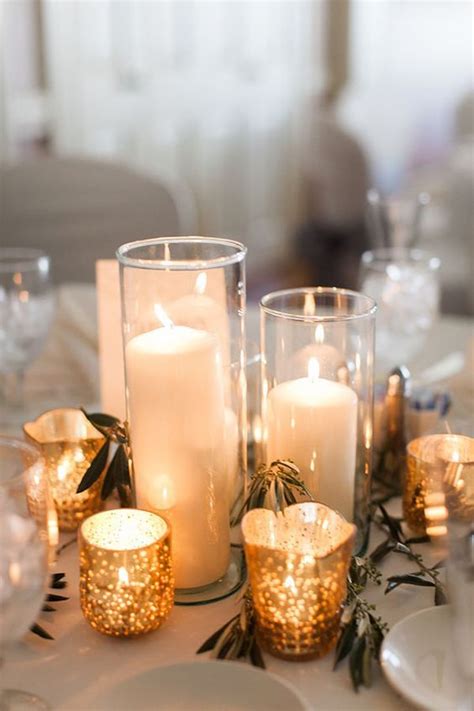 40 Glass Cylinder Wedding Centerpiece Ideas - Hi Miss Puff