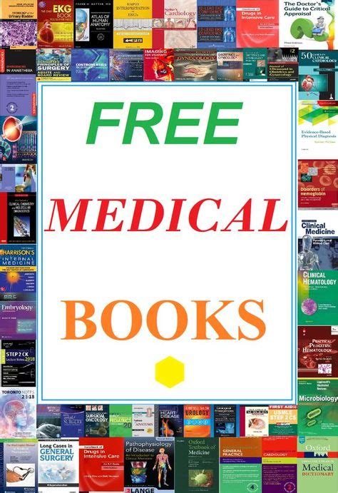 This Pin is created to collect a variety of Medical Books for Free ...