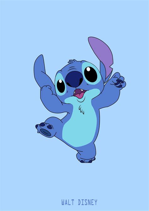 Stitch Disney Character Wallpaper