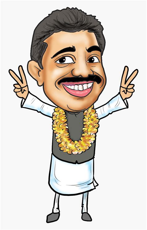 Indian Politician Cartoon Png, Transparent Png , Transparent Png Image ...