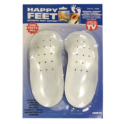 Orthotics Feet Instep Pain Relief Foot Support Shoe Gents men one size ...