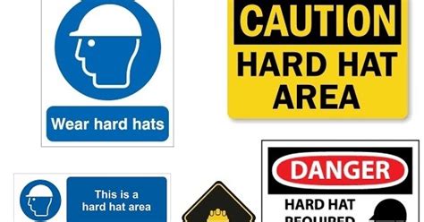 Hard Hat Area Signs - SafetySignsPH.com Philippines