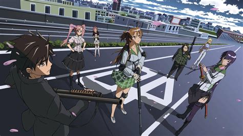 Download Highschool Of The Dead Anime Characters Wallpaper | Wallpapers.com