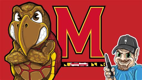 How to Draw the Maryland Terrapin Mascot - YouTube