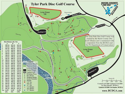 Tyler State Park Map