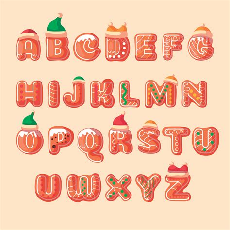 Merry Christmas Letters Printable