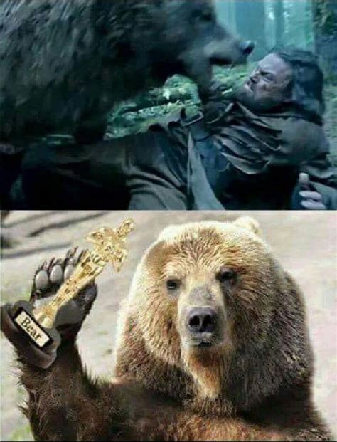 Bear Attacks Leonardo Dicaprio And Wins Oscar - JustPost: Virtually ...