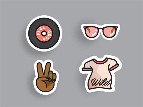 Sticker Swag by Alex Cottles on Dribbble