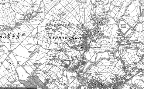 Historic Ordnance Survey Map of Barrowford, 1891 - 1910