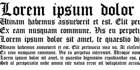 Old English Gothic Regular : Download For Free, View Sample Text, Rating And More On Fontsgeek.Com