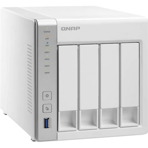 QNAP TS-431 4-Bay Home and SOHO NAS Server TS-431-US B&H Photo