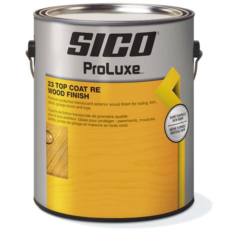 SICO Sikkens Proluxe Siding and Logs Top Coat Wood Finish - Transparent ...