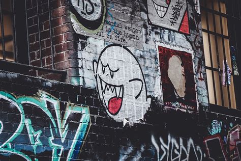 2560x1600px | free download | HD wallpaper: Street Art, graffiti, mural, painting, vandalism ...