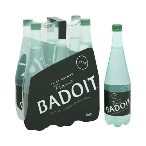 Badoit 6 x 1l Sparkling Mineral Water · BonneBouffe