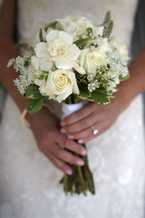 White Bridal Bouquet